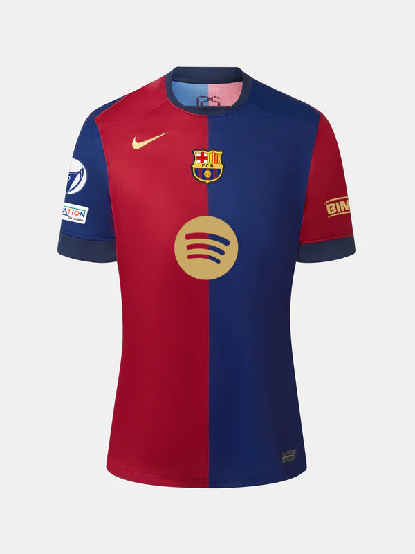 Camisa Barcelona I (2024/2025) - Feminina
