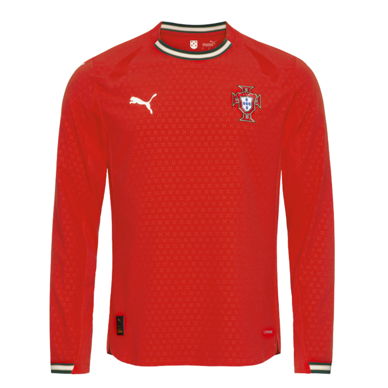 Camisa Portugal I (2025/2026) - Manga longa