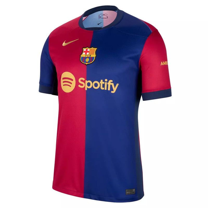 Camisa Barcelona I (2024/2025) - Torcedor Masculina