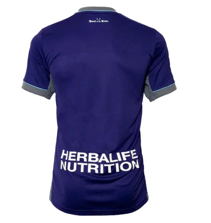 Camisa Real Villadoid II 21/22 -  Torcedor Masculino - Roxo e Grafite
