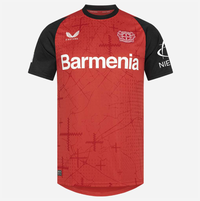 Camisa Bayer Leverkusen I (2024/2025) - Torcedor Masculina