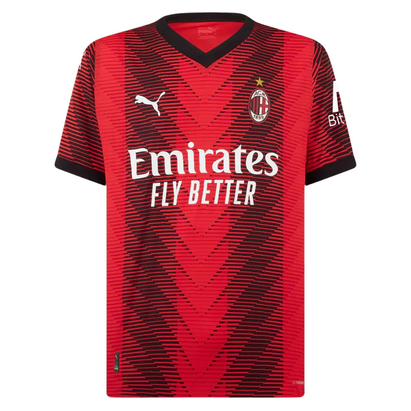 Camisa AC Milan I (2023/2024) - Torcedor Masculina