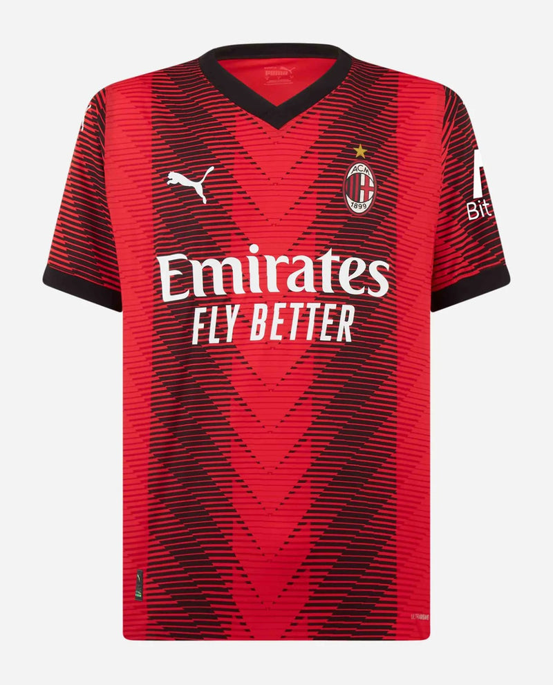 Camisa AC Milan I (2023/2024) - Torcedor Masculina