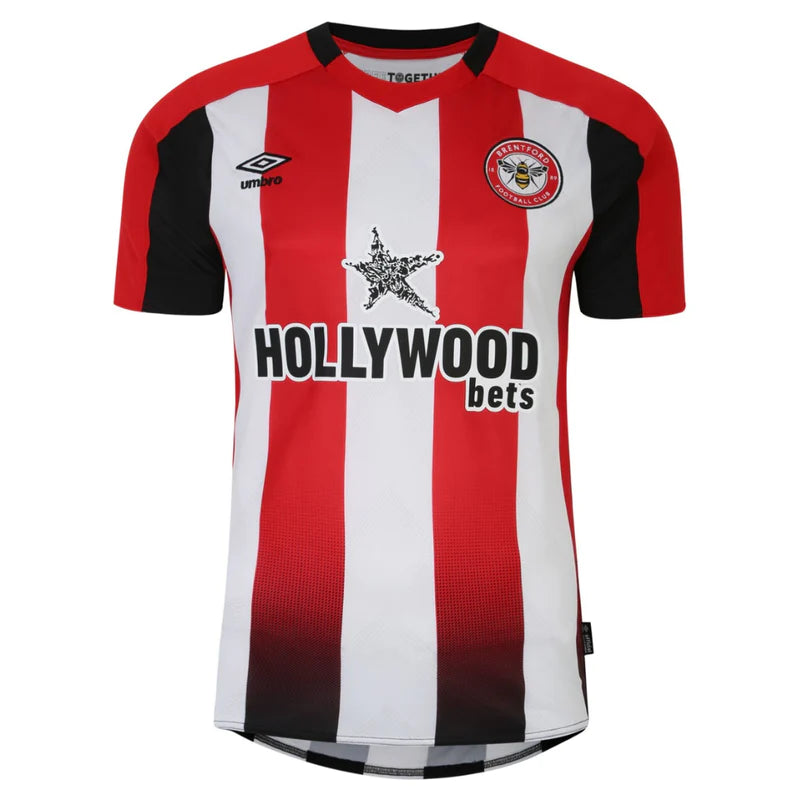 Camisa Brentford I Titular 23/24 - Torcedor Masculina