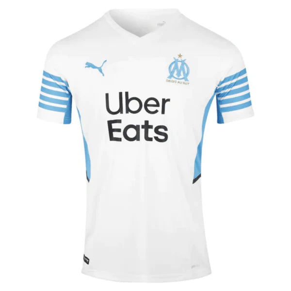 Camisa Olympique de Marseille I (2021/2022) - Torcedor Masculina