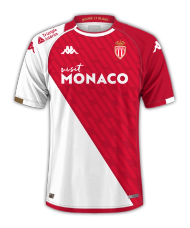 Camisa Monaco I (2023/2024) - Torcedor Masculina