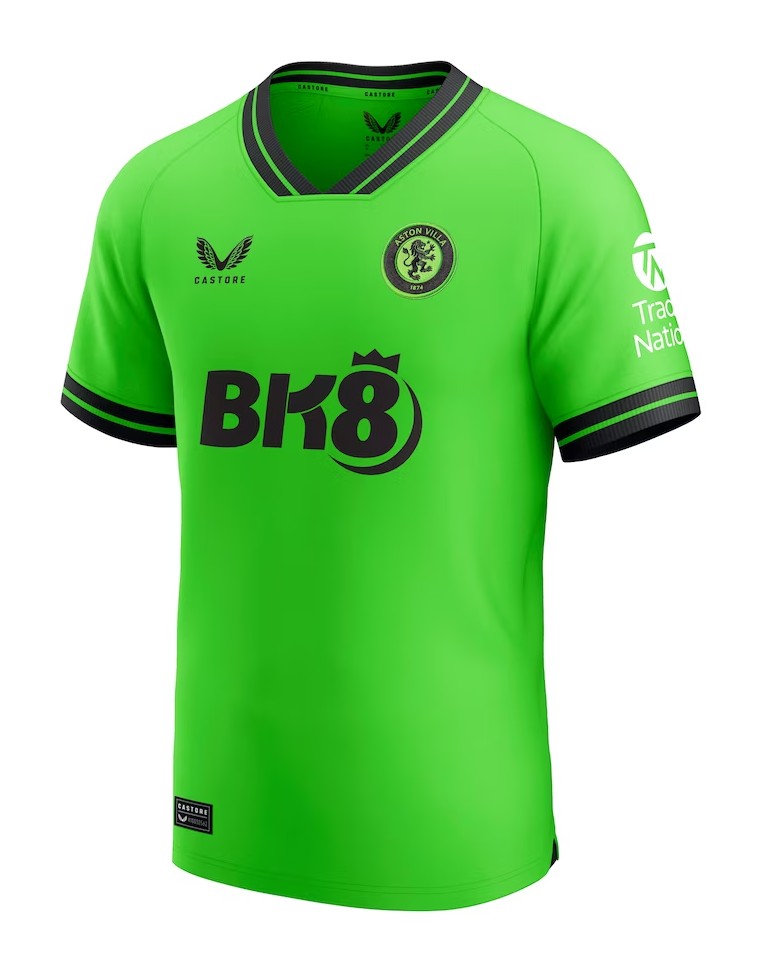 Camisa Aston Villa Goleiro II (2023/2024) - Torcedor Masculina